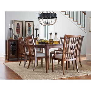 Rachael Ray Home by Legacy Classic Upstate Formal Dining Room Group